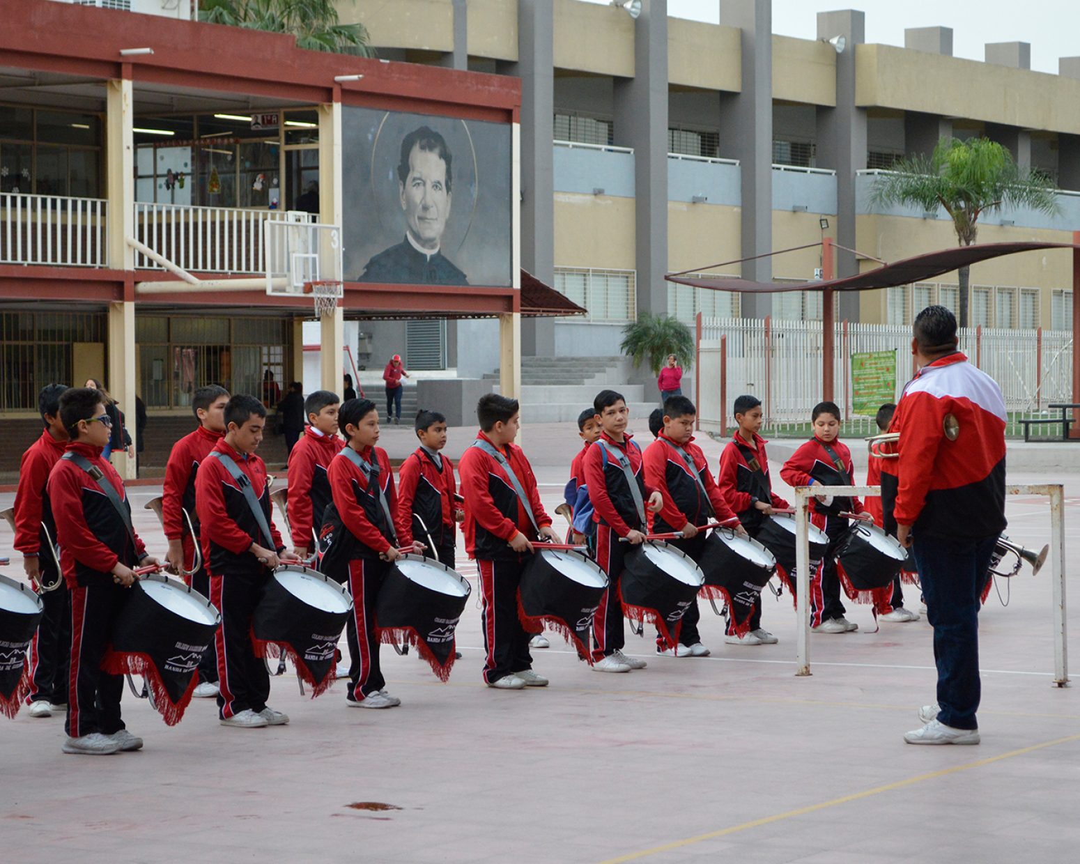 banda-de-guerra_ColegioDonBoscoSalesianosMonterrey_SalesianosNuevoLeon